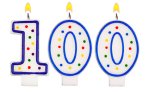 100 Anniversary Candles