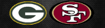 packers 49ers logos